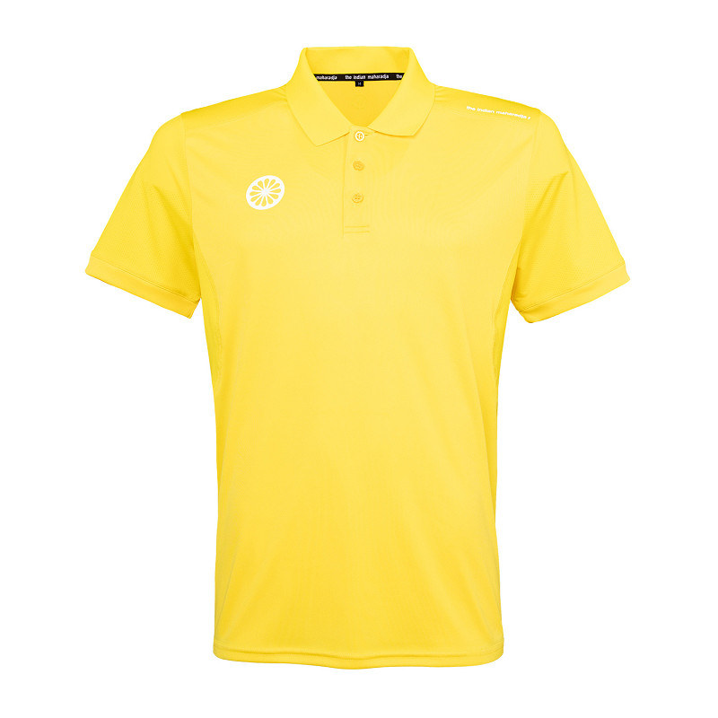 Hockeyshirt Jaipur Men Performance Polo Geel