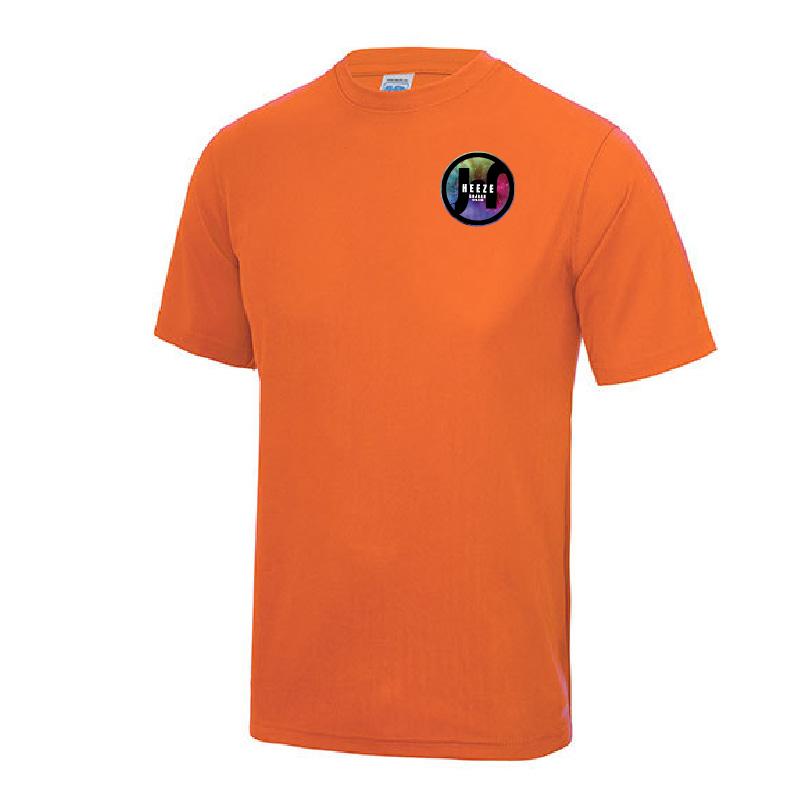 HH.LUSTRUM.TEE.KDS-Oranje Play Hockey Heeze Lustrum T-Shirt Kids Fluo Oranje