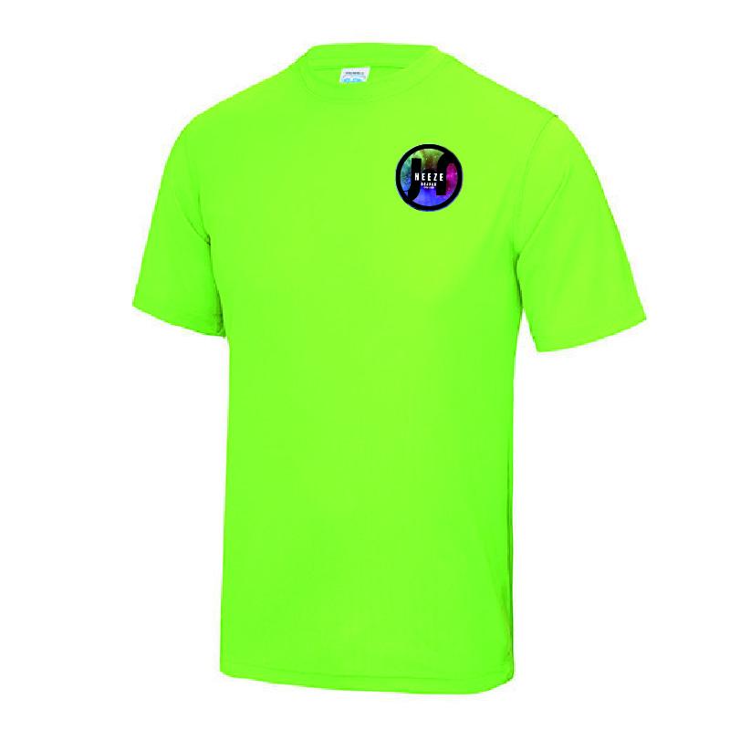 HH.LUSTRUM.TEE.KDS-Groen Play Hockey Heeze Lustrum T-Shirt Kids Fluo Groen