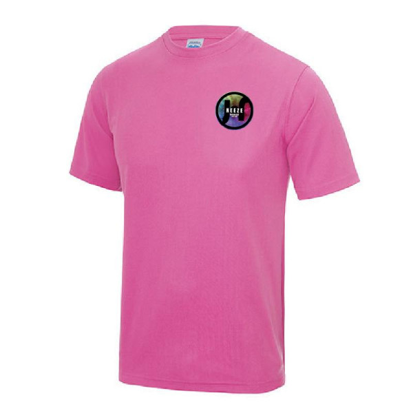 HH.LUSTRUM.TEE.KDS-Roze Play Hockey Heeze Lustrum T-Shirt Kids Fluo Roze