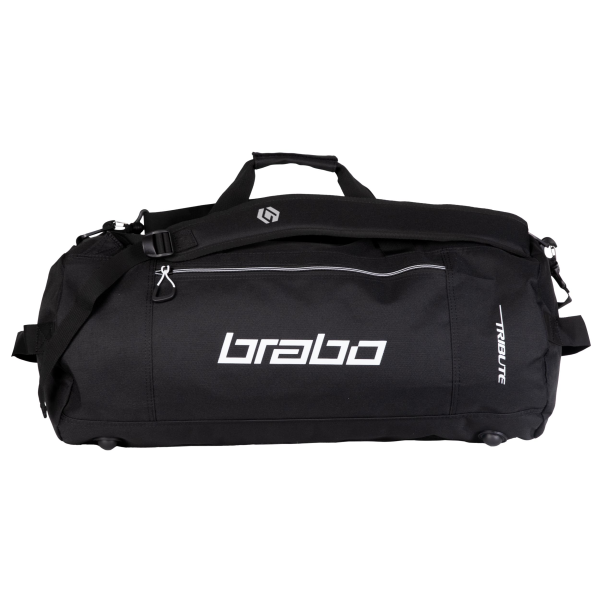 319.45200.010 Brabo Hockeytas Duffle Tribute Zwart Wit