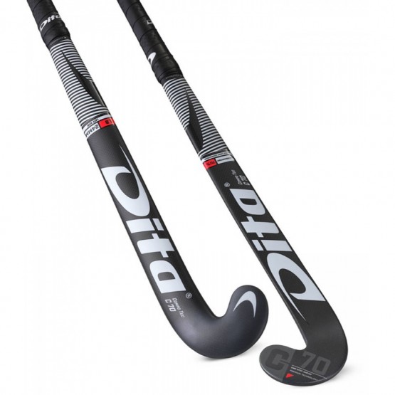 Dita Zaalhockeystick Compotec C Lowbow J Shape Zilver Play Hockey